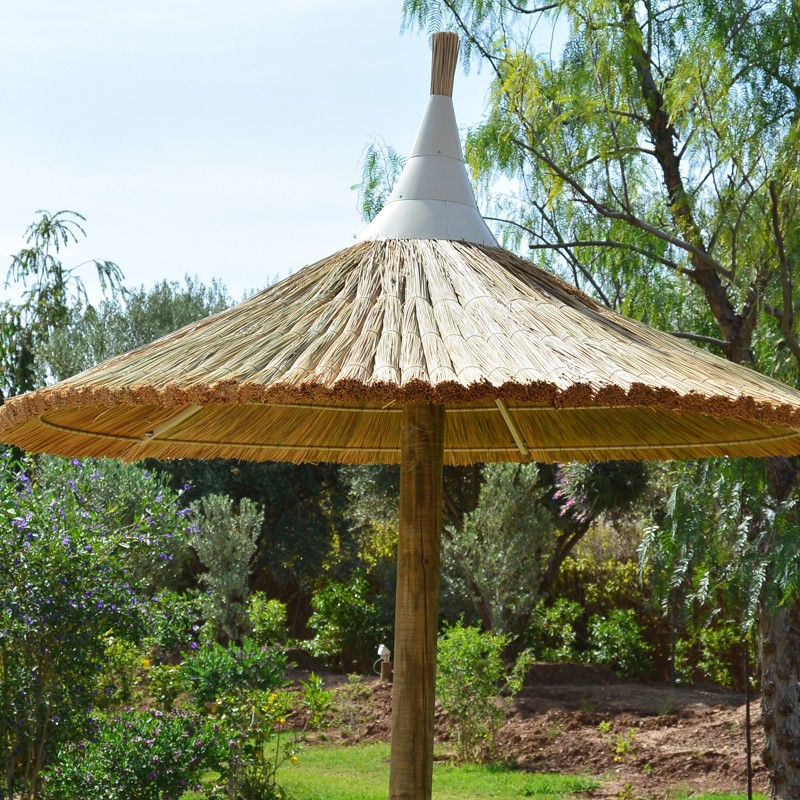 Parasol naturel Ø 2m