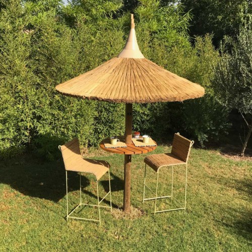 Comment fabriquer un parasol en paille